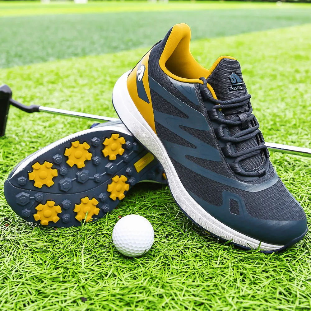 Chaussures de Golf Respirantes – Amorti Air & Confort Ultime pour Homme