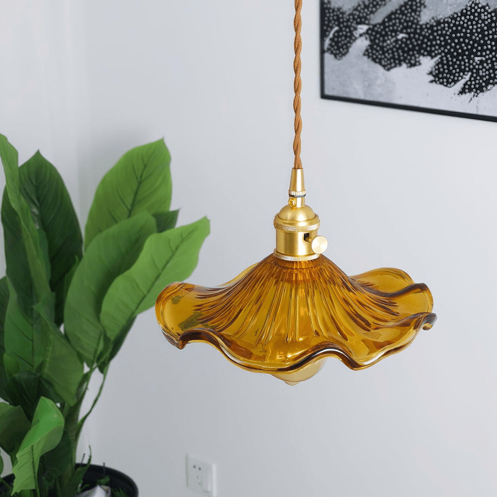 Lampe Élégante en Forme de Fleur d'Hibiscus – Éclairage Raffiné et Décoratif