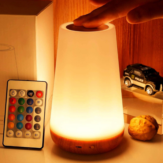 Lampe d’ambiance élégante – Éclairage décoratif LED sans fil pour une décoration maison moderne, chaleureuse et raffinée