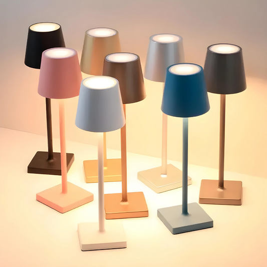 Lampe de Table Rechargeable Filaire Multifonctionnelle – Éclairage Élégant et Pratique
