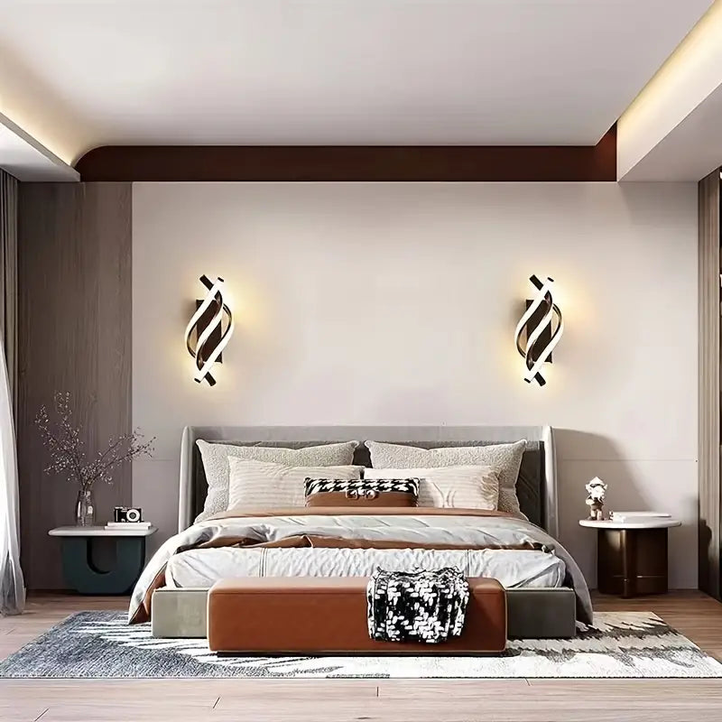 Applique Murale LED Sans Fil – Lampe Murale Design Moderne pour Chambre et Maison