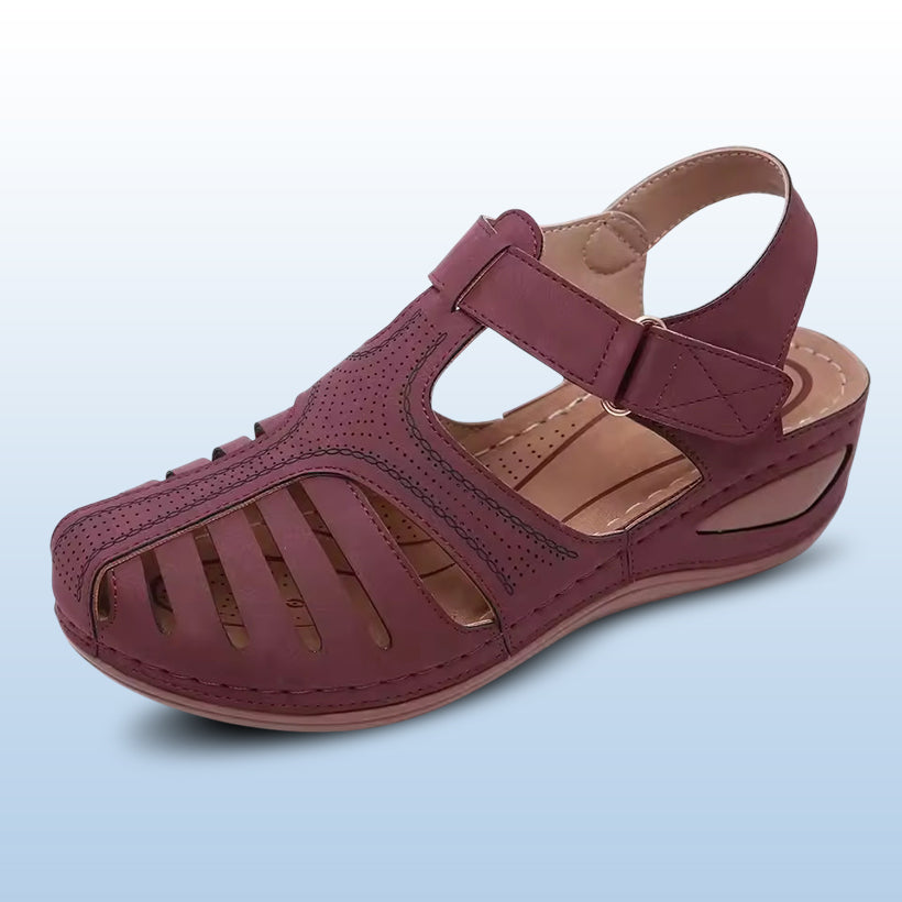 Sandales orthopédiques en daim – Élégance et confort absolu