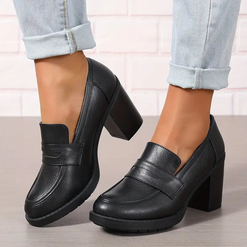 Escarpins Vintage à Talons Hauts – Chaussures Femme Élégantes et Polyvalentes