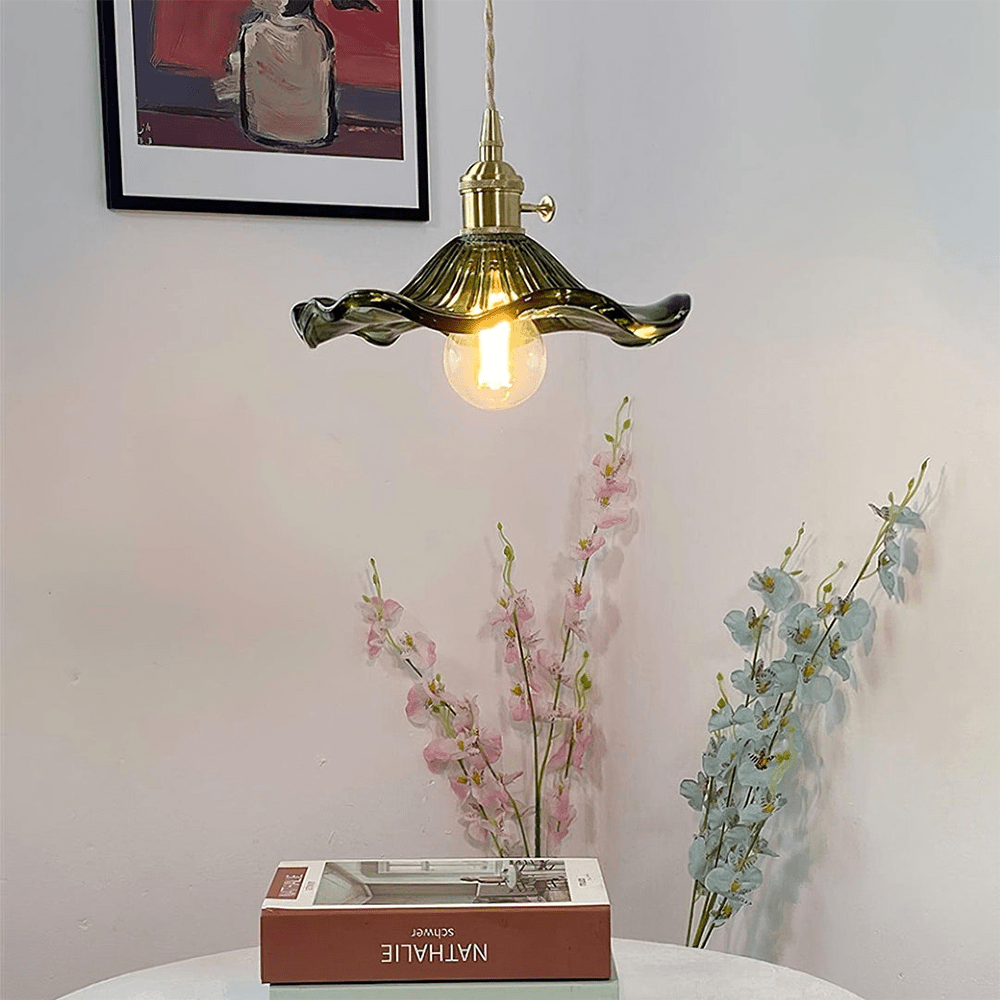Lampe Élégante en Forme de Fleur d'Hibiscus – Éclairage Raffiné et Décoratif