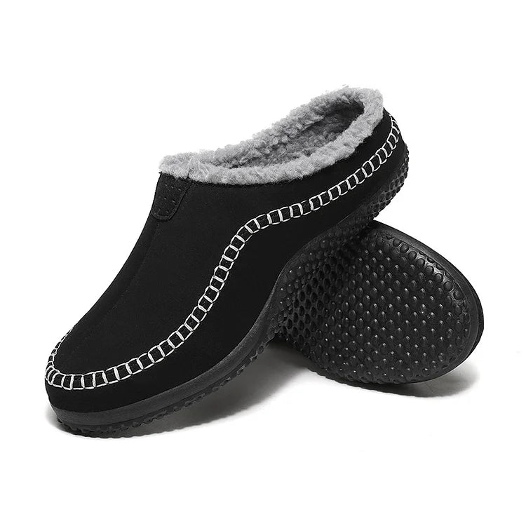 Chaussons Orthopédiques d’Hiver – Confort Pieds Nus avec Soutien Premium de la Voûte Plantaire