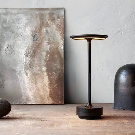 Lampe de chevet élégante sans fil – Lampe de table design sans câble pour une décoration maison raffinée et lumineuse