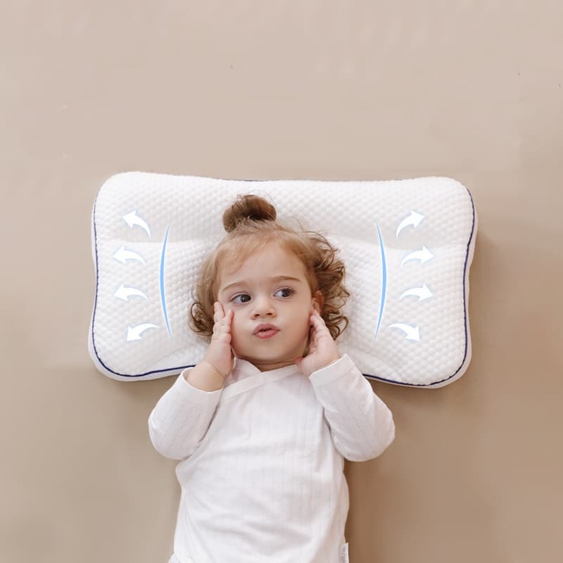 Oreiller Orthopédique pour Bébé – Soutien Ergonomique dès les Premiers Mois