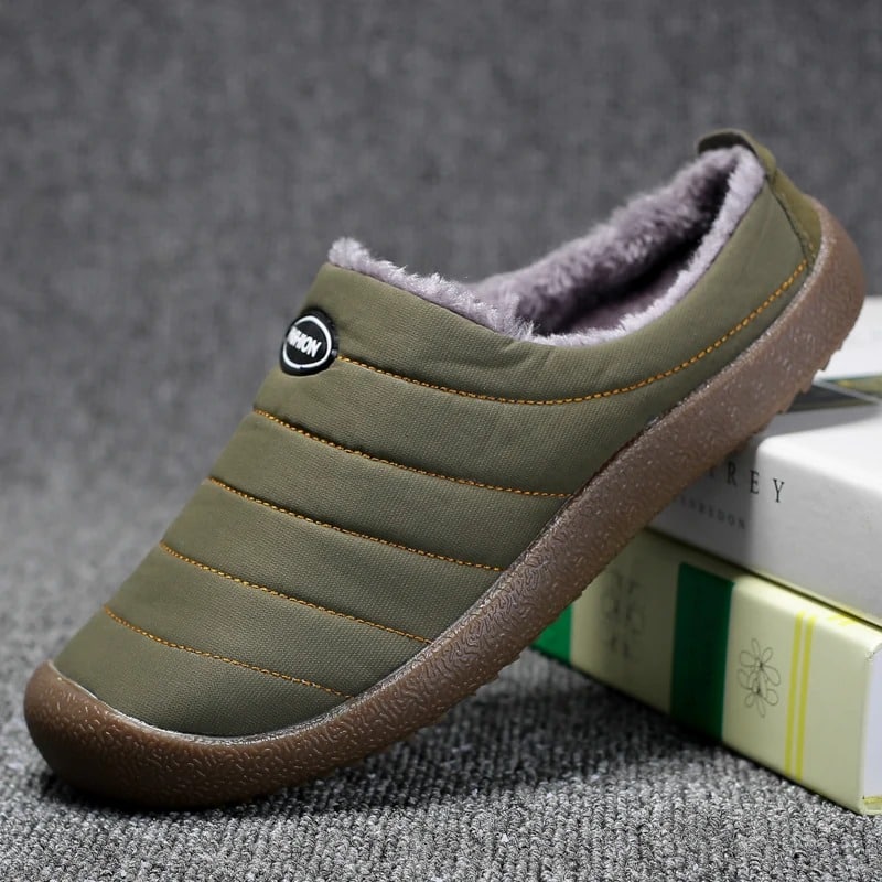 Chaussons Fermés à Semelles Orthopédiques pour Homme – Confort et Soutien au Quotidien