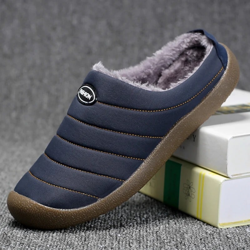 Chaussons Fermés à Semelles Orthopédiques pour Homme – Confort et Soutien au Quotidien