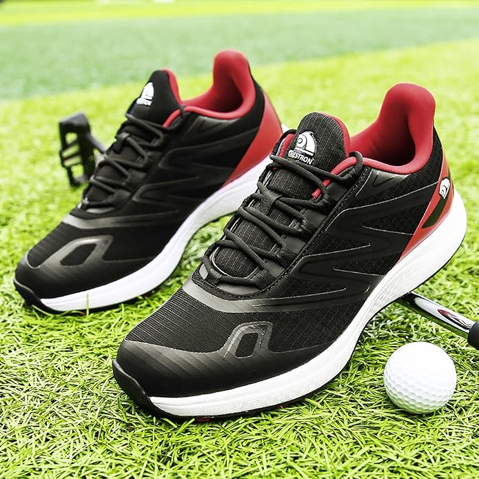 Chaussures de Golf Respirantes – Amorti Air & Confort Ultime pour Homme