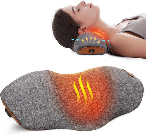 Coussin Chauffant Massage Cervical – Détente Ergonomique pour la Nuque et les Épaules