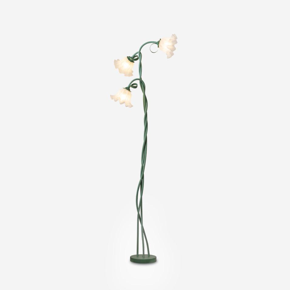 Lampadaire Calla Flowers – Élégance Florale et Éclairage Raffiné