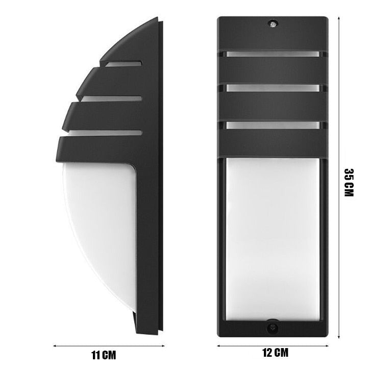 Applique Murale d'Extérieur LED Étanche avec Détecteur de Mouvement – Éclairage Intelligent et Moderne