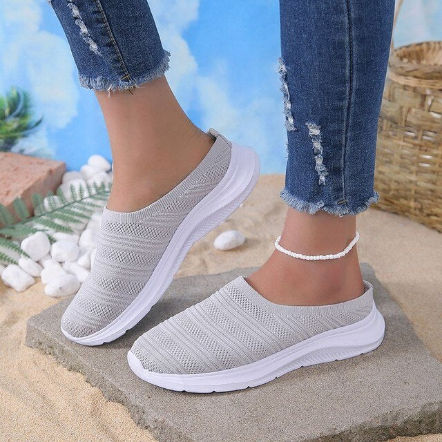Chaussures Orthopédiques d'Été à Enfiler pour Femmes | Confort et Praticité