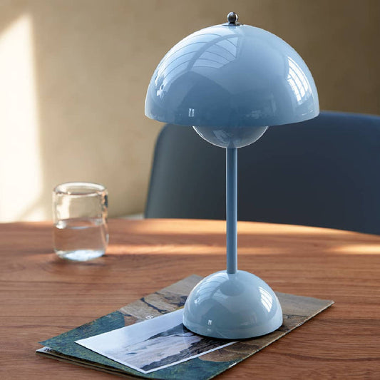 Lampe de Table LED Sans Fil - Design Cape Rétro Vintage - Décoration Maison Élégante