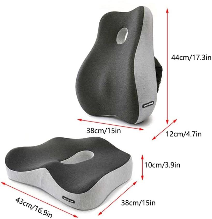 Coussin Ergonomique pour Chaise – Soutien Dorsal Ciblé & Confort Premium