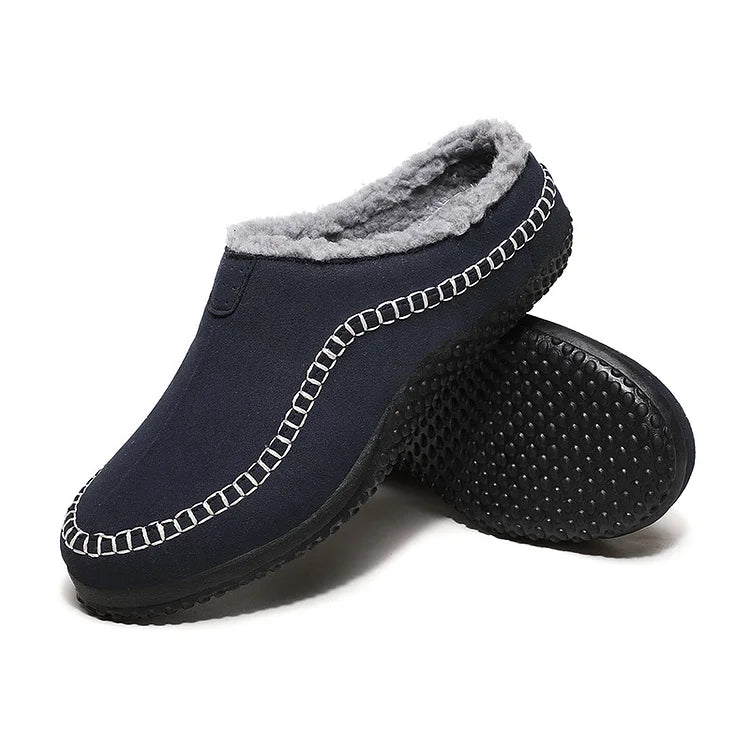 Chaussons Orthopédiques d’Hiver – Confort Pieds Nus avec Soutien Premium de la Voûte Plantaire