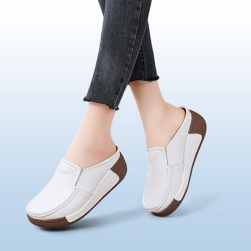 Sandales orthopédiques en cuir – Élégance et confort pour vos pieds