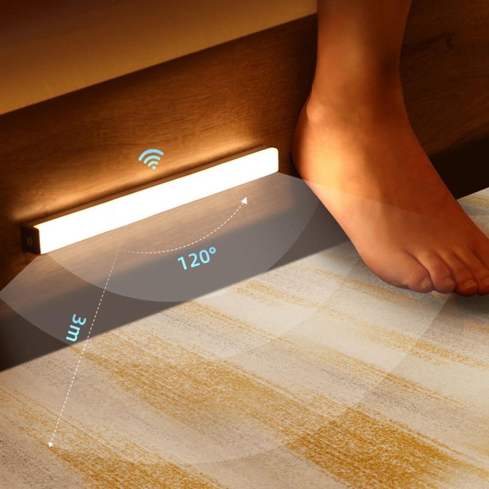 Luminaire LED Intelligent Sans Fil - Détecteur de Mouvement et Sans Éblouissement - Idéal pour la Décoration Maison