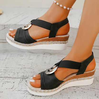 Sandale Confortable avec Talon Moyen – Élégance et Confort au Quotidien