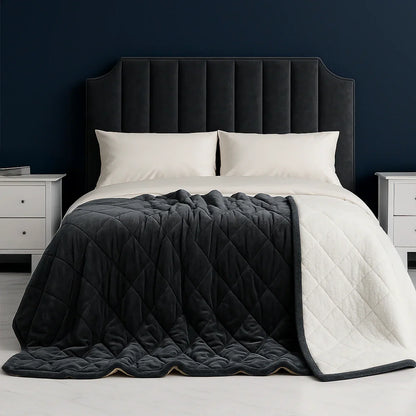 Couverture Lestée Thérapeutique – Pour un Sommeil Réparateur et Apaisé