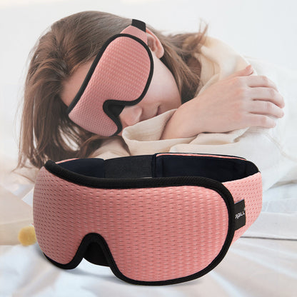 Masque de Sommeil 3D Ultime Sorallure - Obscurité Totale, Tissu Hypoallergénique, Sans Phtalates