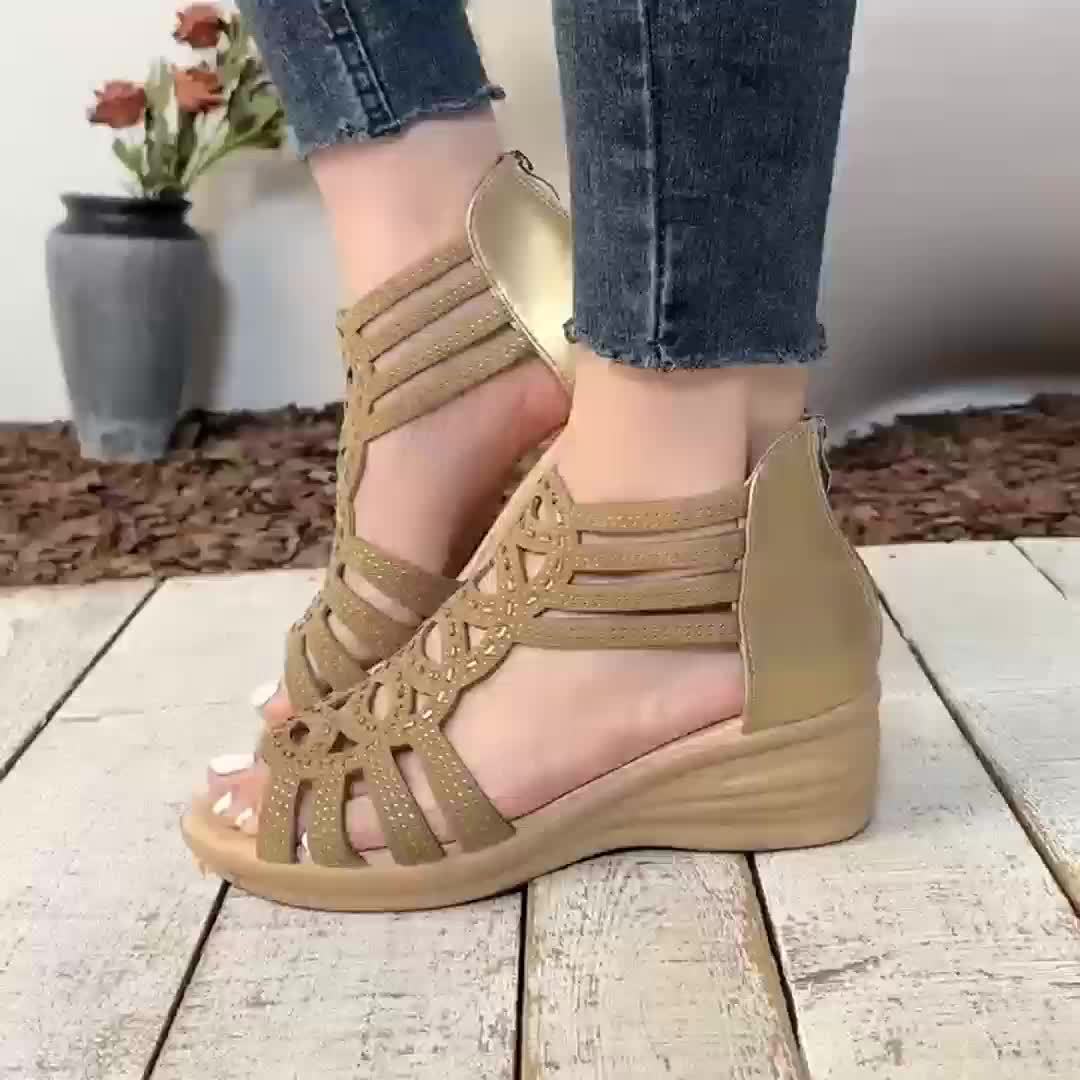 Sandales Ultra Confortables avec Semelles Orthopédiques - Confort et Élégance pour Femmes
