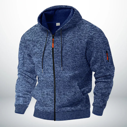 Men’s Thermal Zip-Up Fleece Outdoor Jacket