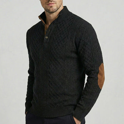 Crown - Classic High Collar Pullover