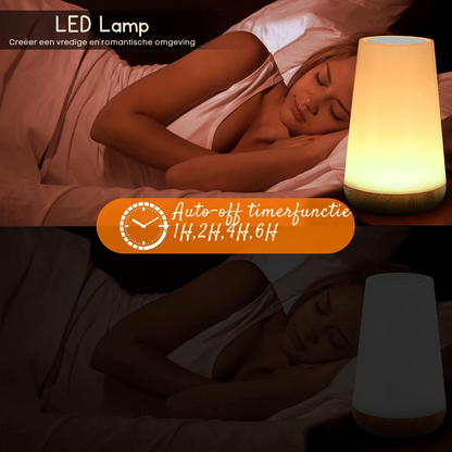 Lampe d’ambiance élégante – Éclairage décoratif LED sans fil pour une décoration maison moderne, chaleureuse et raffinée