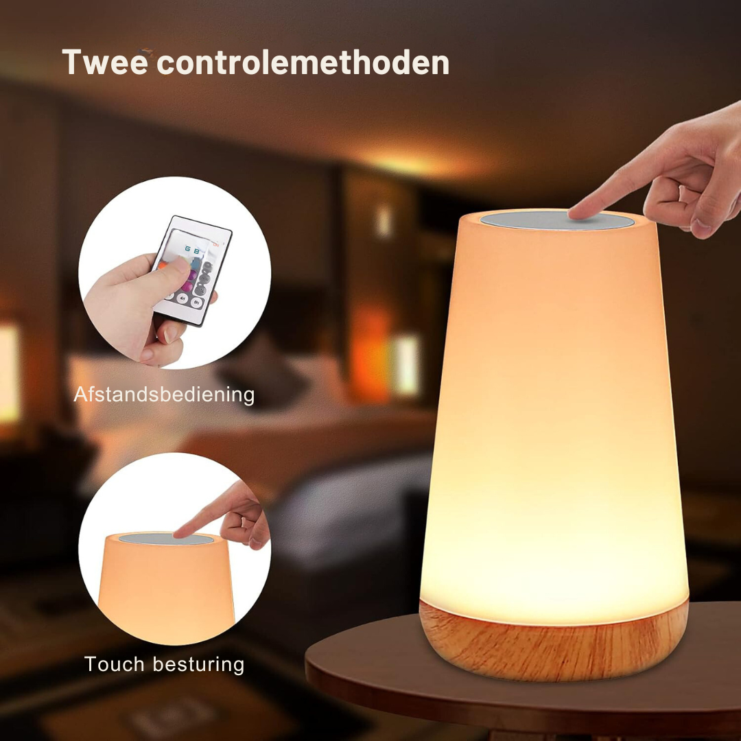 Lampe d’ambiance élégante – Éclairage décoratif LED sans fil pour une décoration maison moderne, chaleureuse et raffinée