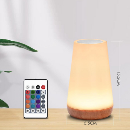 Lampe d’ambiance élégante – Éclairage décoratif LED sans fil pour une décoration maison moderne, chaleureuse et raffinée