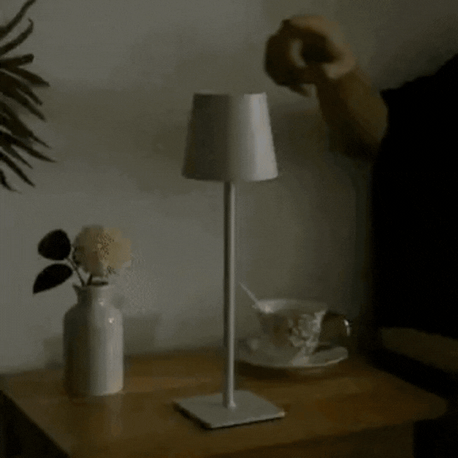 Lampe de Table Rechargeable Filaire Multifonctionnelle – Éclairage Élégant et Pratique