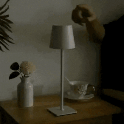 Lampe de Table Rechargeable Filaire Multifonctionnelle – Éclairage Élégant et Pratique