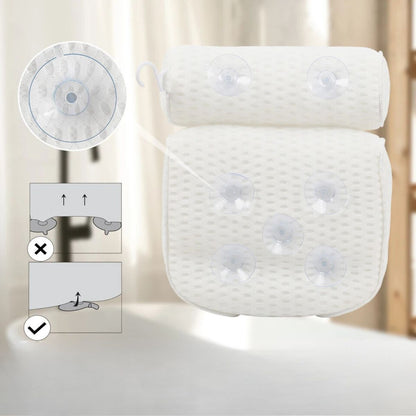 Coussin de Baignoire Appuie-Tête – Relaxation Totale dans votre Bain