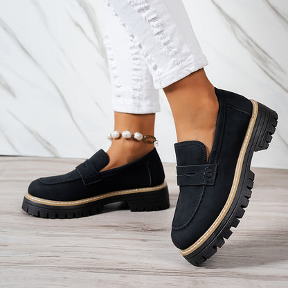 Mocassins Vintage pour Femmes – Élégance Décontractée et Confort Optimal