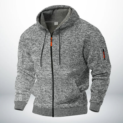 Men’s Thermal Zip-Up Fleece Outdoor Jacket