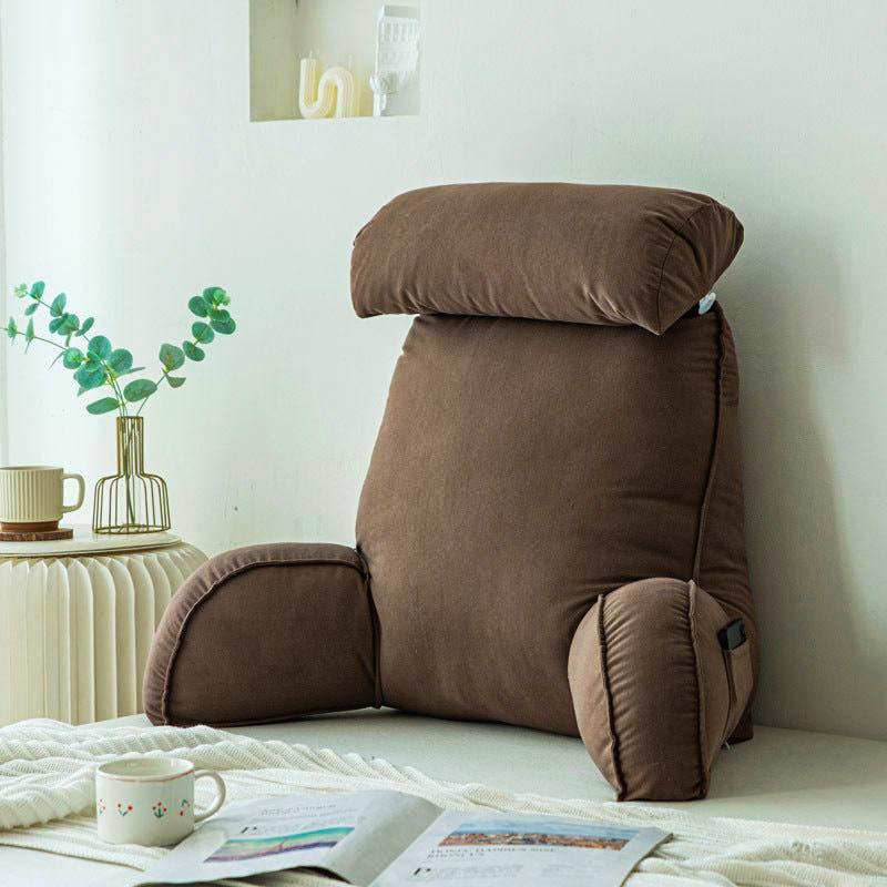 Coussin de Lecture de Lit avec Support - Confort Ergonomique pour Vos Moments Détente