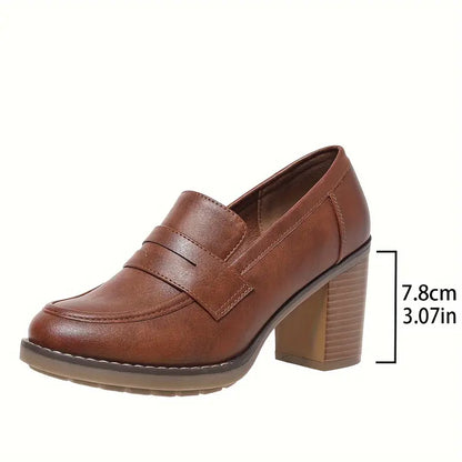 Escarpins Vintage à Talons Hauts – Chaussures Femme Élégantes et Polyvalentes