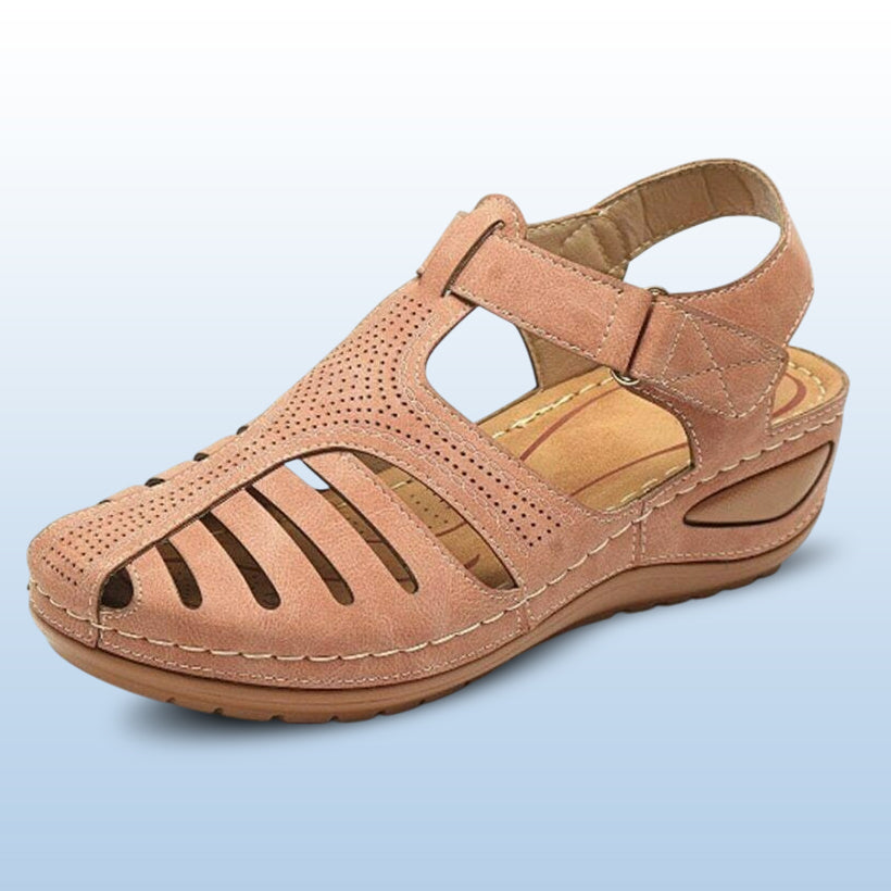 Sandales orthopédiques en daim – Élégance et confort absolu
