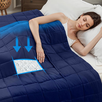 Couverture Lestée Relaxante – Douceur et Poids pour un Sommeil Réparateur