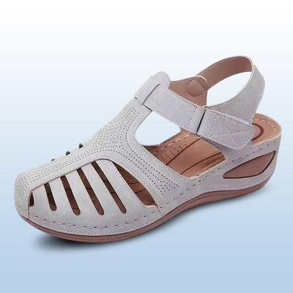 Sandales orthopédiques en daim – Élégance et confort absolu