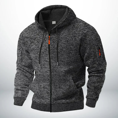 Men’s Thermal Zip-Up Fleece Outdoor Jacket