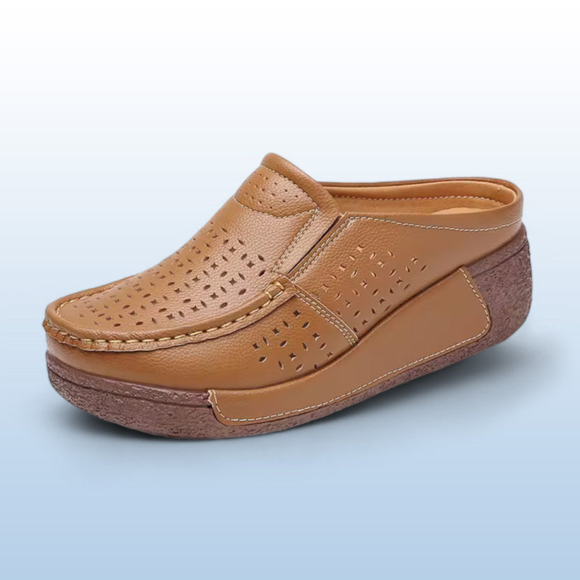 Sandales orthopédiques en cuir – Élégance et confort pour vos pieds