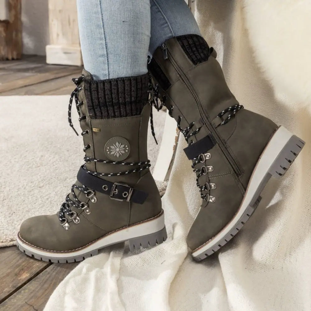 Bottes d'hiver pour femmes – Orthopédiques, chaudes, imperméables et antidérapantes