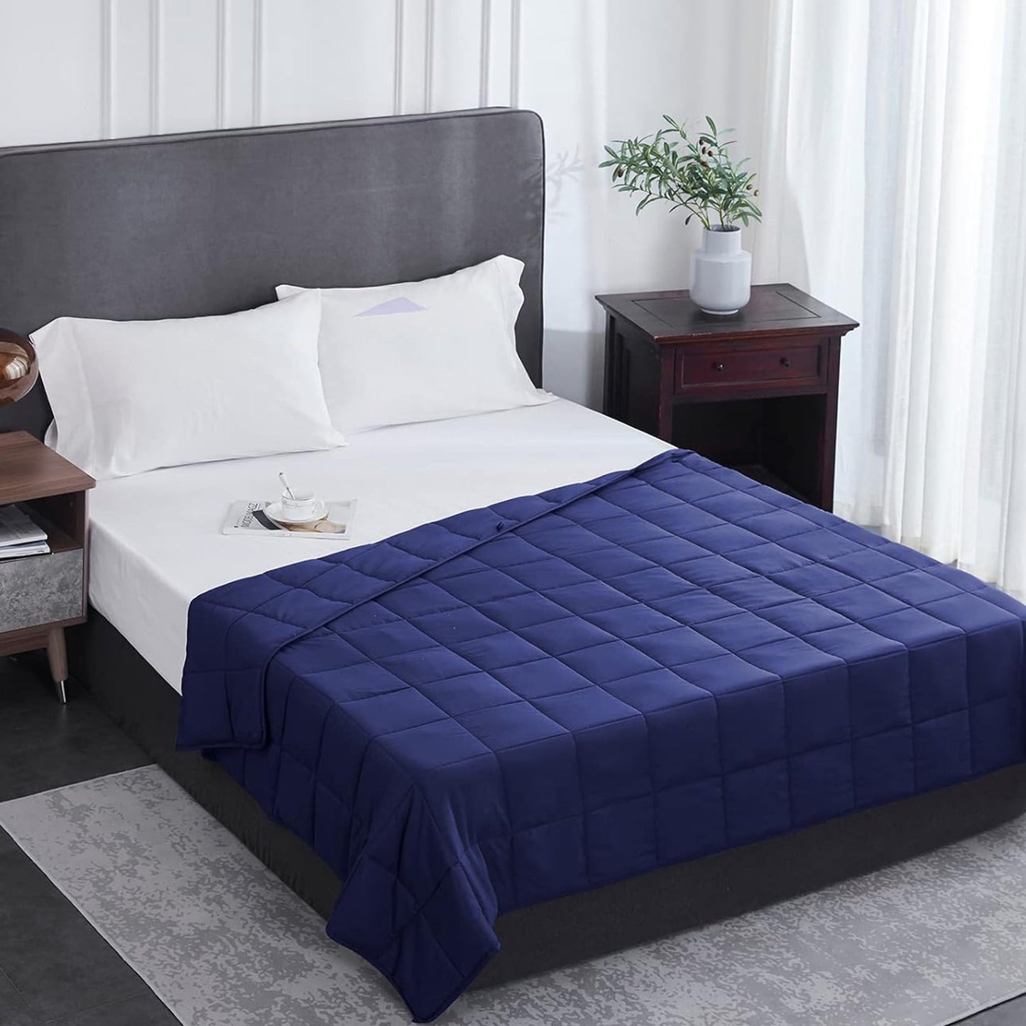 Couverture Lestée Relaxante – Douceur et Poids pour un Sommeil Réparateur