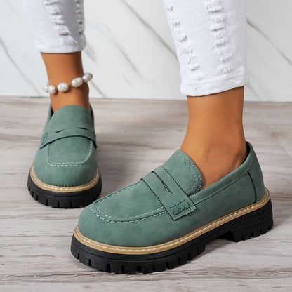 Mocassins Vintage pour Femmes – Élégance Décontractée et Confort Optimal