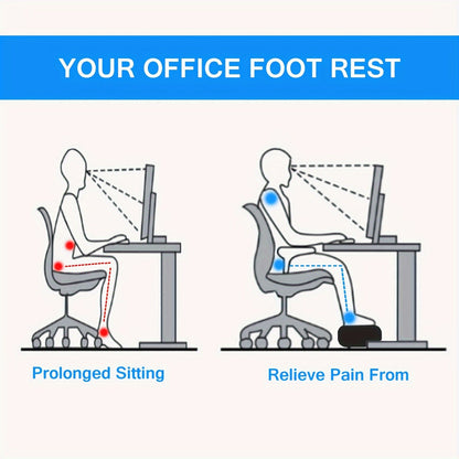Coussin Repose-Pieds Ergonomique Réglable Confort Absolu