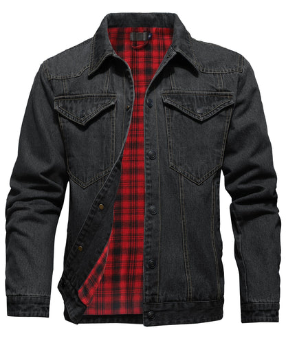 Men’s Flannel Lined Denim