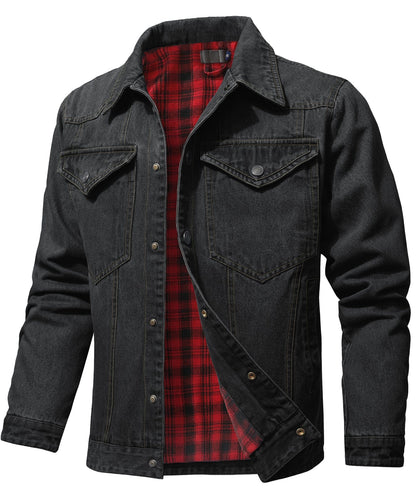 Men’s Flannel Lined Denim